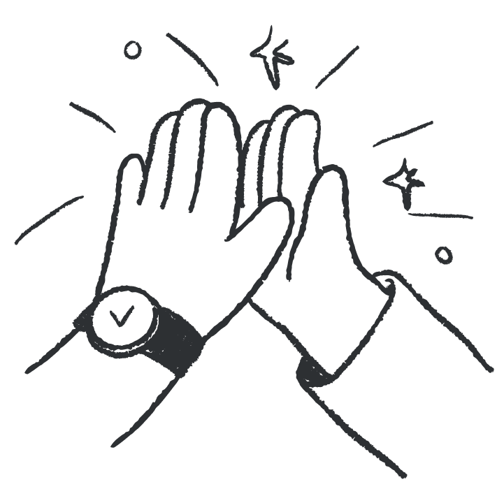 high-five